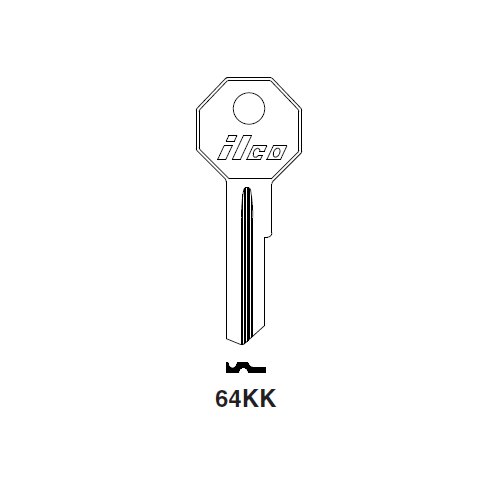 Ilco 64KK uncut key blank for Porsche