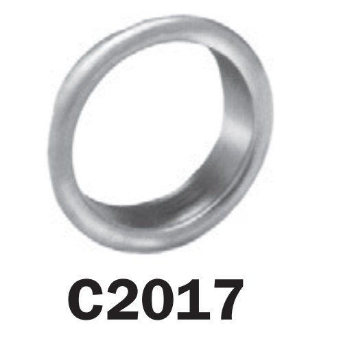 National Lock C2017-4 Trim ring for all locks with a 7/8" mounting hole. - Statin Brass