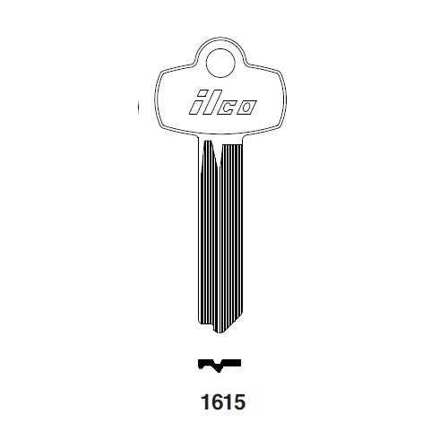 Ilco 1615 uncut key blank for Lori