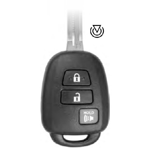 Ilco RHK-TOY-3BH for Toyota remote head key