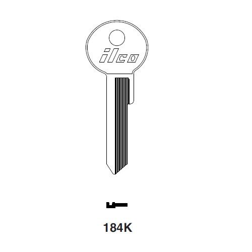 Ilco 184K uncut key blank for Kumahira