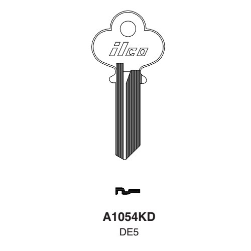Ilco A1054KD uncut key blank for Dexter, Master