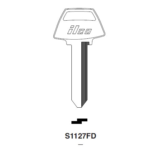 Ilco S1127FD uncut key blank for Ford
