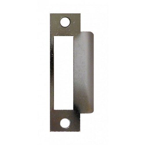 MORTISE LOCK STRIKE BRASS PLATED 1-poly bag