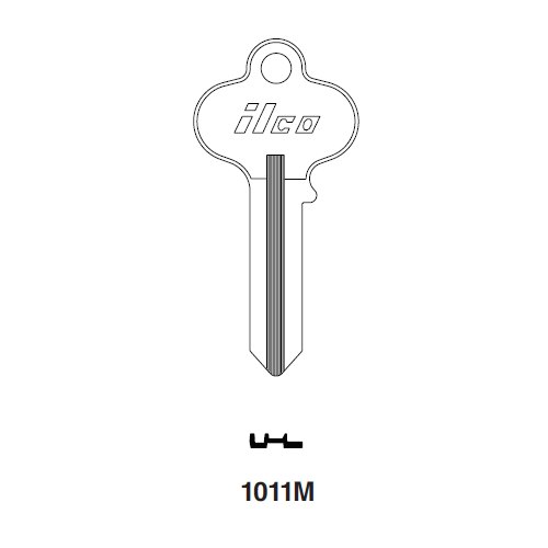 Ilco 1011M uncut key blank for Russwin