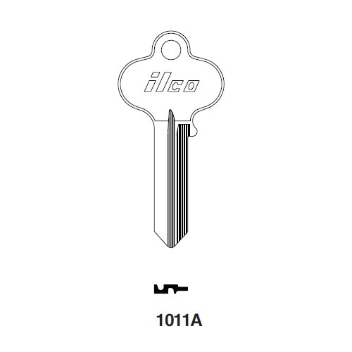 Ilco 1011A uncut key blank for Russwin