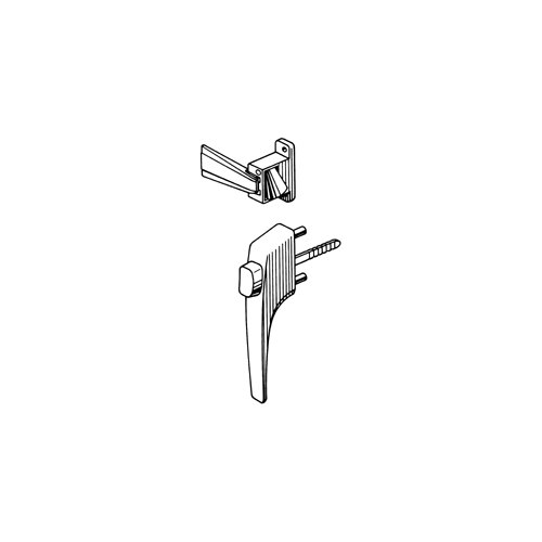 Screen Latch 1- 3/4" Cntr Black 64201