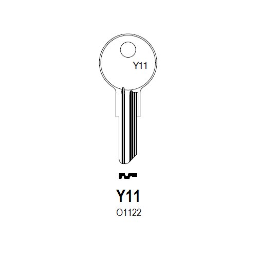 Taylor by Ilco O1122 uncut key blank