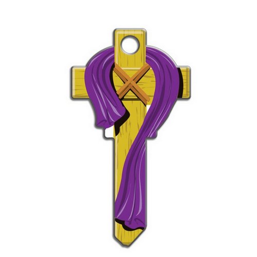 Kwikset KW1 Key Shapes - Shaped House Keys That Fit Your Life - Cross