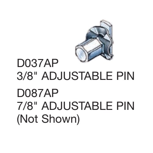 TimberLine D087AP 7/8" Adjustable Pin - TL D078AP