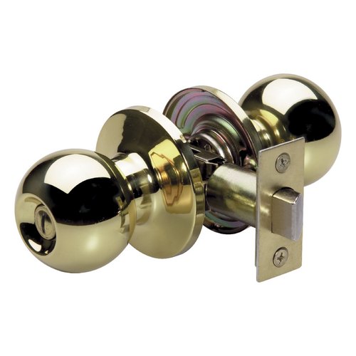 Ball, Polished Brass, Privacy