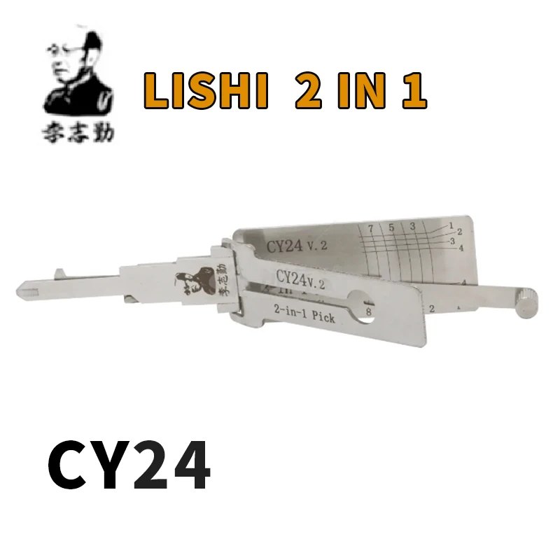 LISHI CY24 2IN1 FOR Jeep Lishi Pick Tool locksmiths tool Ttainless Tool