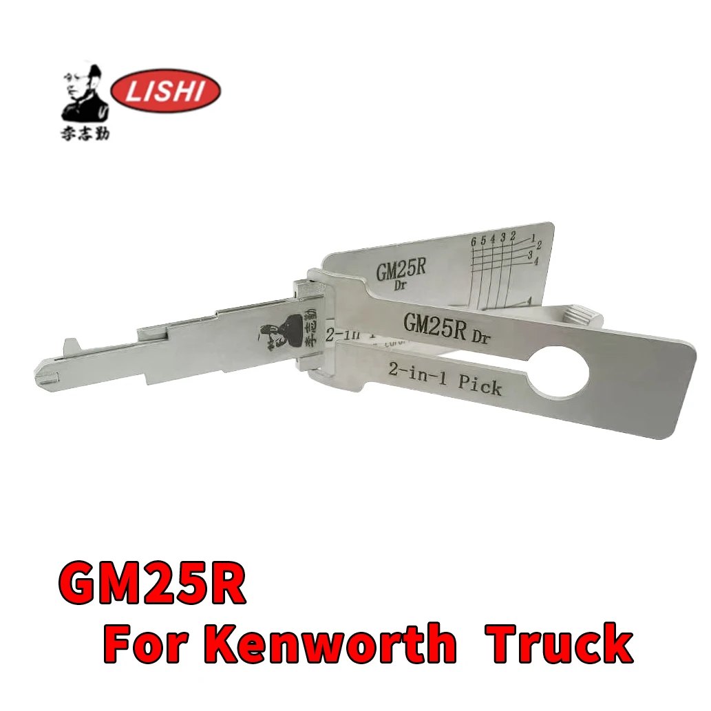 Lishi GM25R 2-in-1 pick and decoder for Kenworth trucks