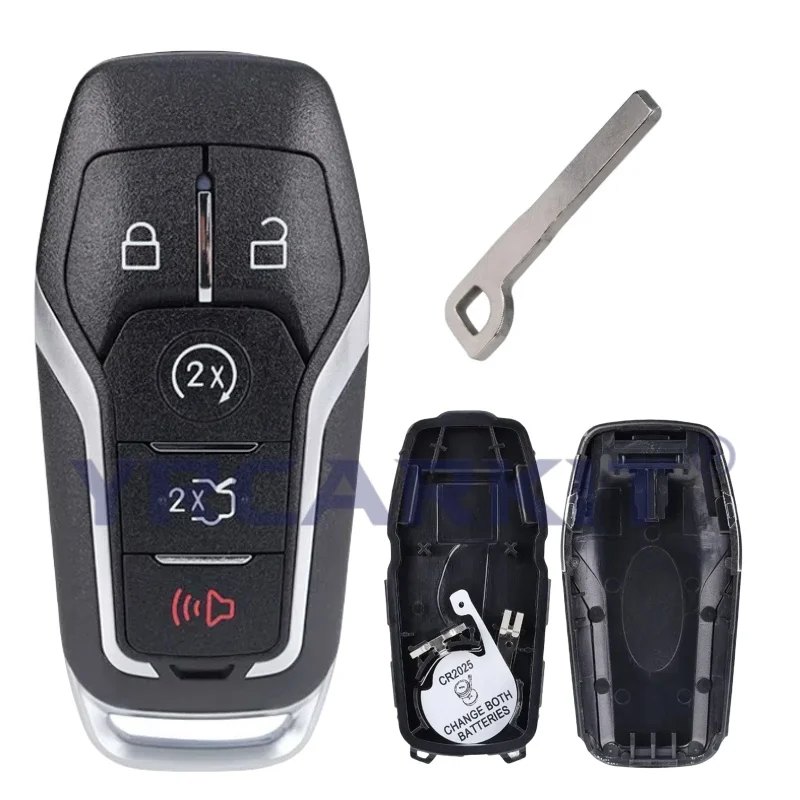 Ford Fusion smart key fob shell