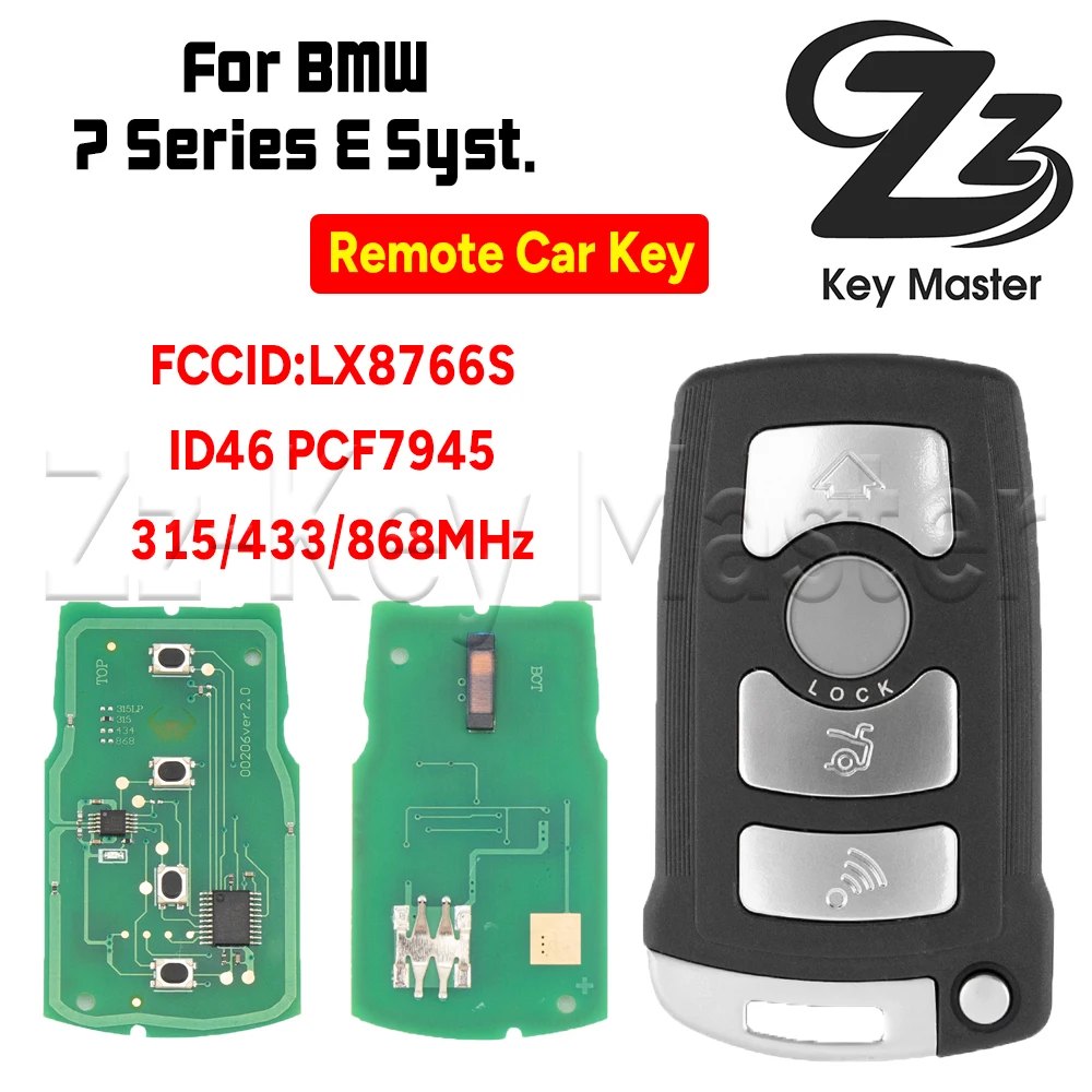 BMW 7 Series remote key LX8766S