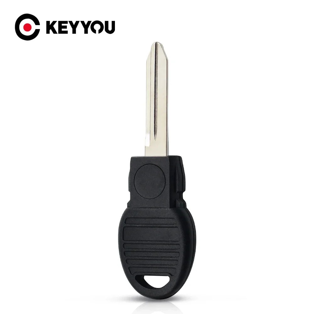 KEYYOU 1PCS For Chrysler 300 300C Town & Country Dodge For Jeep Ram Routan Transponder Chip Car Key Shell Cover Case