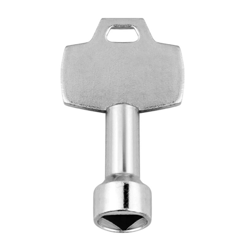 Elevator door triangular key wrench